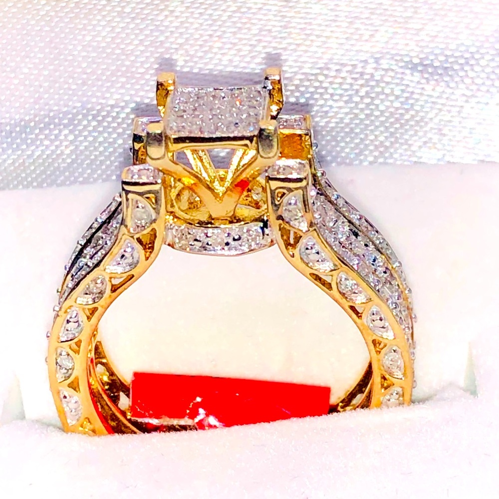 REAL DIAMOND designer ring Not CZ Appraisal incl.